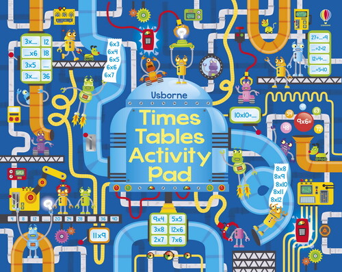Книги з логічними завданнями: Times Tables Activity Pad [Usborne]