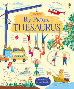 Книги для дітей: Big picture thesaurus [Usborne]