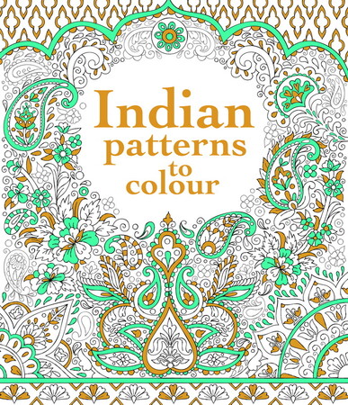 Для молодшого шкільного віку: Indian Patterns to Colour