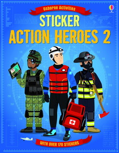 Альбомы с наклейками: Sticker Action Heroes 2