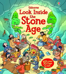 З віконцями і стулками: Look Inside the Stone Age [Usborne]