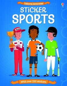 Альбомы с наклейками: Sticker Sports [Usborne]