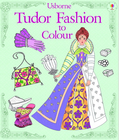 Книги для дітей: Tudor Fashion to Colour