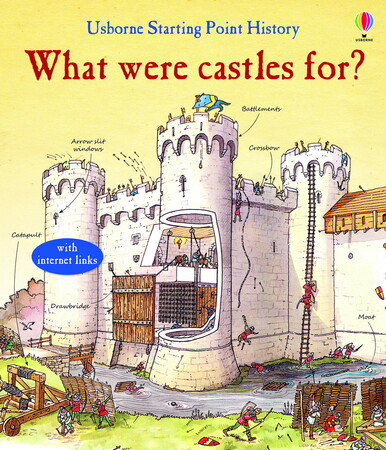 Книги для дітей: What were castles for? - Usborne