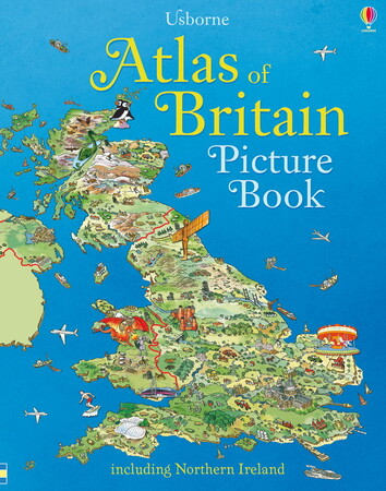 Для среднего школьного возраста: Atlas of Britain Picture Book