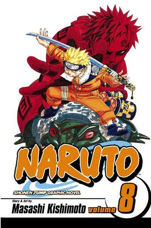 Книги про супергероїв: Naruto Volume 8: Life-And-Death Battles [Harper Collins]