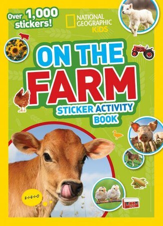 Альбоми з наклейками: Sticker Activity Book: On the Farm [National Geographic]
