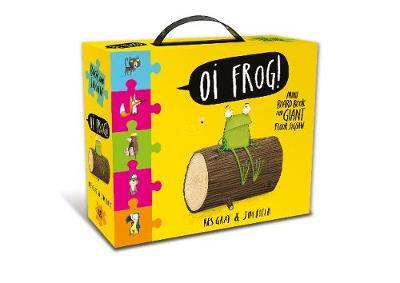 Для самых маленьких: Oi Frog! Book and Jigsaw Carry Case [Hodder]