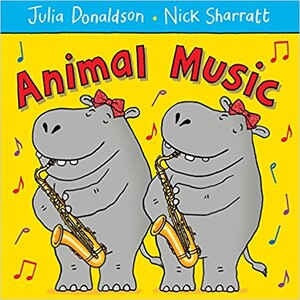 Книги для детей: Animal Music