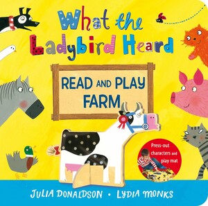 Обучение чтению, азбуке: What the Ladybird Heard Read and Play Farm Hardcover [Pan Macmillan]
