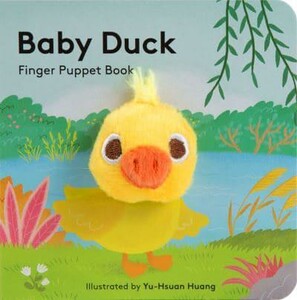 Тактильні книги: Baby Duck: книга з пальчиковою іграшкою [Abrams]