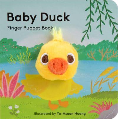 Тактильні книги: Baby Duck: книга з пальчиковою іграшкою [Abrams]