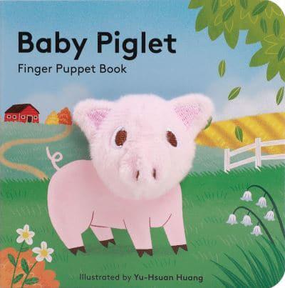Тактильні книги: Baby Piglet: книга з пальчиковою іграшкою [Abrams]