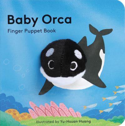 Тактильні книги: Baby Orca: книга з пальчиковою іграшкою [Abrams]