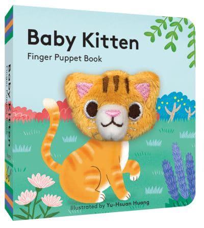 Тактильні книги: Baby Kitten: книга з пальчиковою іграшкою [Abrams]