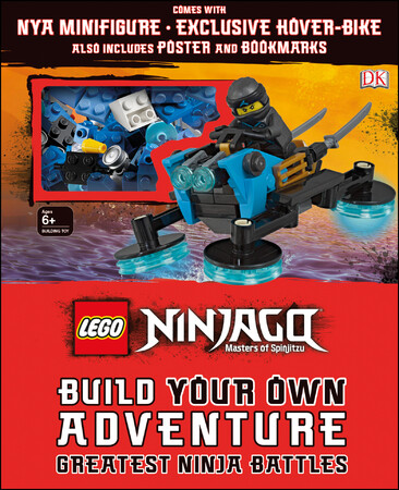 Книги про LEGO: LEGO NINJAGO Build Your Own Adventure Greatest Ninja Battles