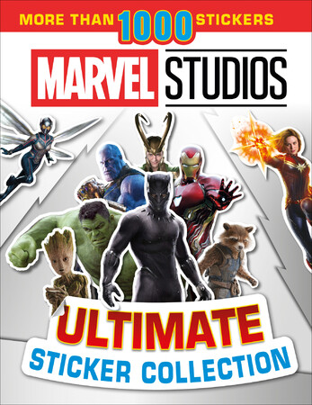 Книги про супергероїв: Marvel Studios Ultimate Sticker Collection