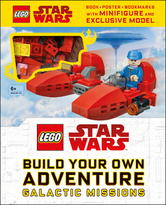 Книги для дітей: LEGO Star Wars Build Your Own Adventure Galactic Missions