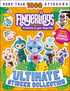 Альбоми з наклейками: Fingerlings Ultimate Sticker Collection