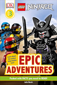 Книги про LEGO: LEGO NINJAGO Epic Adventures