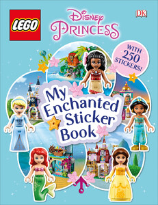 Книги для дітей: LEGO Disney Princess My Enchanted Sticker Book
