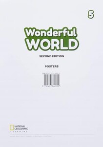 Книги для детей: Wonderful World 2nd Edition 5 Posters [National Geographic]