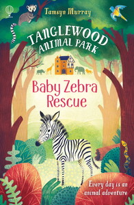 Книги про животных: Baby Zebra Rescue [Usborne]