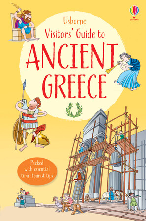 Для середнього шкільного віку: Visitors' guide to ancient Greece - Usborne
