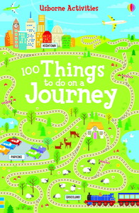 Книги для дітей: 100 things to do on a journey [Usborne]