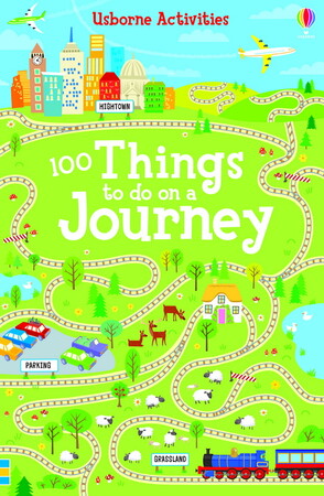 Книги с логическими заданиями: 100 things to do on a journey [Usborne]