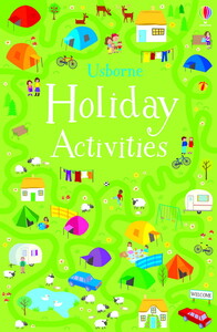 Книги з логічними завданнями: Holiday Activities [Usborne]