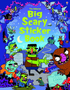 Альбомы с наклейками: Big Scary Sticker book