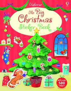 Підбірка книг: Big Christmas Sticker book [Usborne]