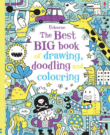 Книги для дітей: The Best Big Book of Drawing, Doodling and Colouring