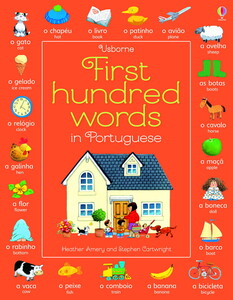 Книги для детей: First Hundred Words In Portuguese