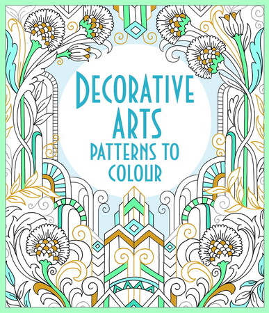 Для молодшого шкільного віку: Decorative Arts Patterns to Colour