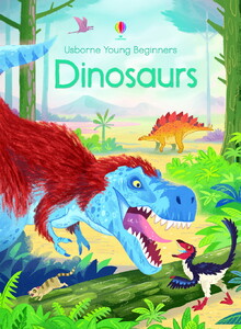 Книги про динозавров: Dinosaurs - Usborne Young Beginners