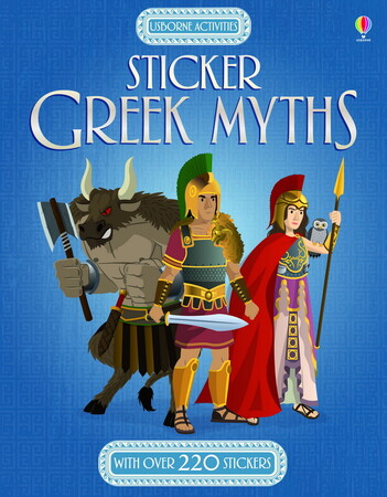 Для младшего школьного возраста: Sticker Greek Myths