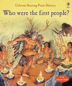 Пізнавальні книги: Who were the first people? - мягкая обложка