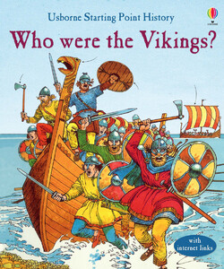 Познавательные книги: Who were the Vikings? - мягкая обложка [Usborne]