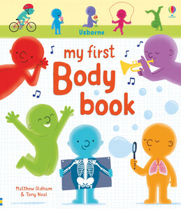 Книги про людське тіло: My First Body Book [Usborne]