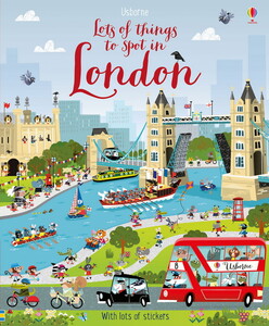 Книги для дітей: Lots of things to spot in London [Usborne]