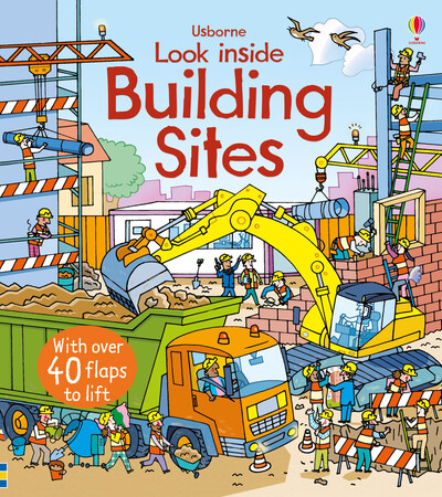 С окошками и створками: Look inside building sites [Usborne]