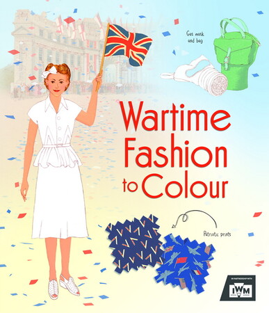 Книги для дітей: Wartime Fashion to Colour