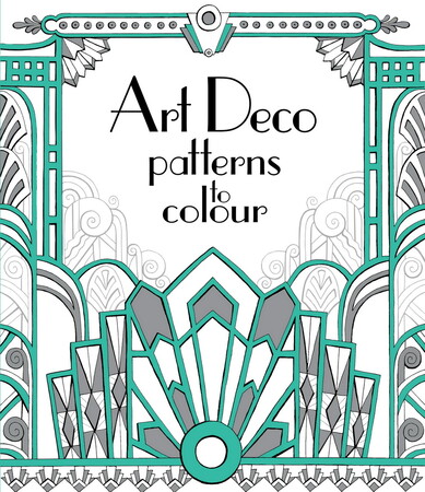 Для середнього шкільного віку: Art Deco Patterns to Colour