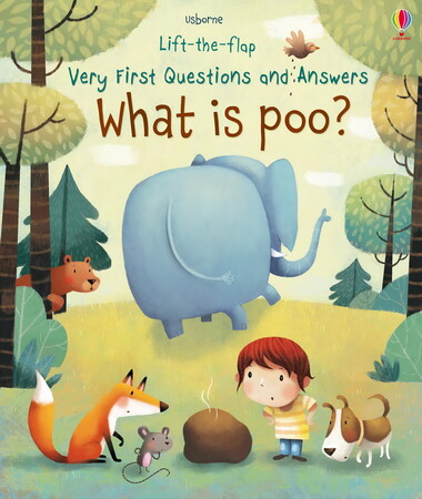 Для самых маленьких: What is poo? [Usborne]