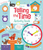 Telling the time activity book [Usborne]