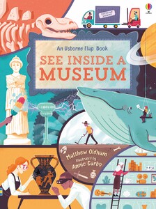 Книги для дітей: See inside a museum [Usborne]