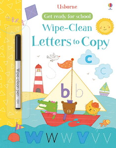 Малювання, розмальовки: Wipe-clean Letters to Copy