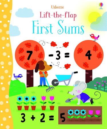 С окошками и створками: Lift-the-Flap First Sums [Usborne]